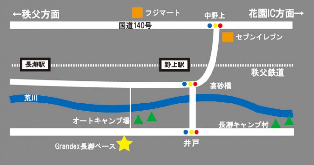 キャンプ場map