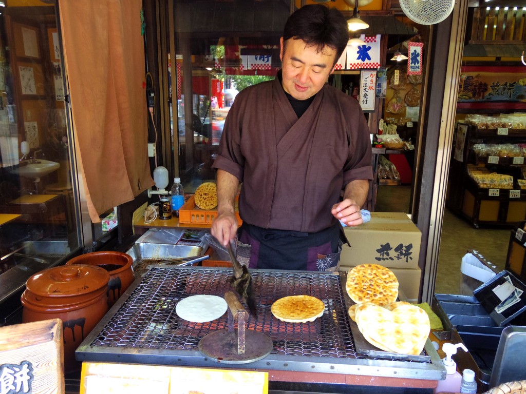 長瀞駅前商店街