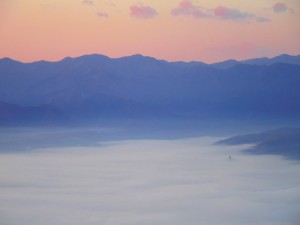 秩父 長瀞 雲海