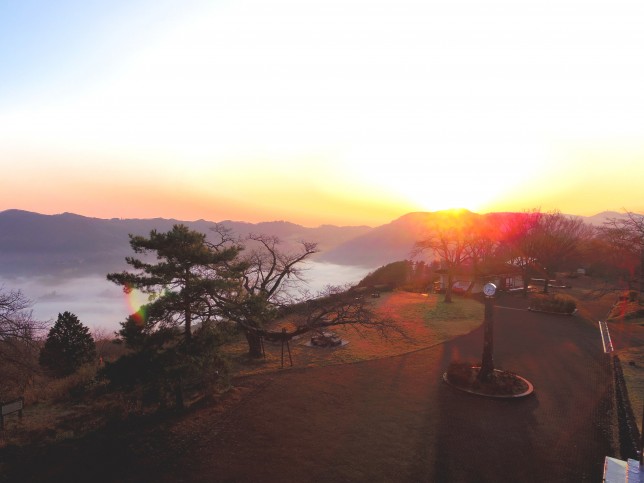 皆野 美の山 雲海