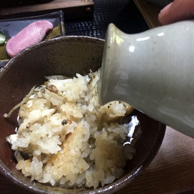 奥多摩　古民家食事処 ちわき　鮎のかまどご飯