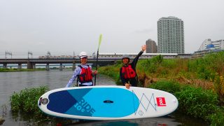 東京・二子玉川でSUP体験！