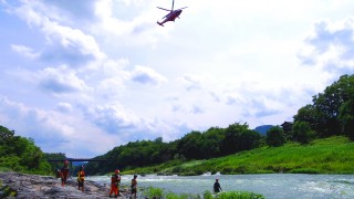 『平成27年 官民合同水難救助訓練』が埼玉県長瀞町の荒川で開催されました！